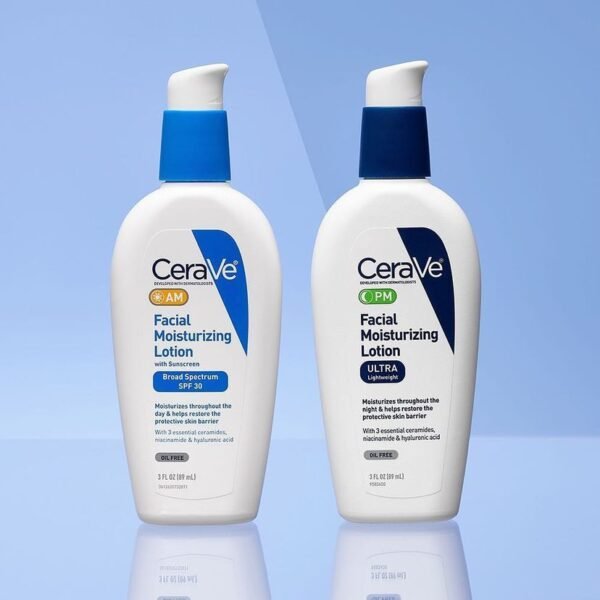 CeraVe AM & PM Facial Moisturizing Lotions – 89ml