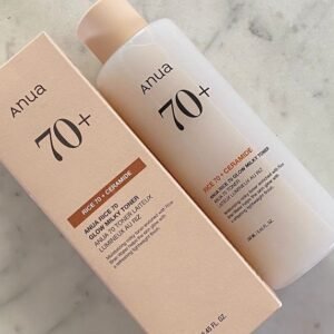Anua Rice 70+ Ceramide Glow Milky Toner – 250ml