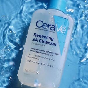 cerave renewing sa cleanser (dermatologist developed)