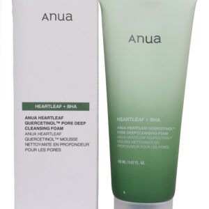 anua heartleaf + bha facial cleanser